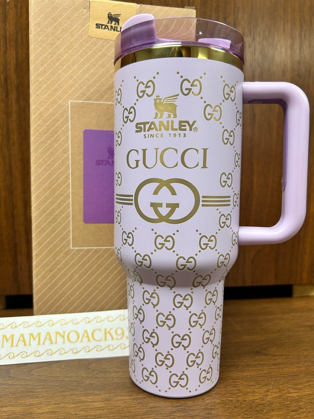 Stanley Lavender Purple & Gold, 40oz, NEW